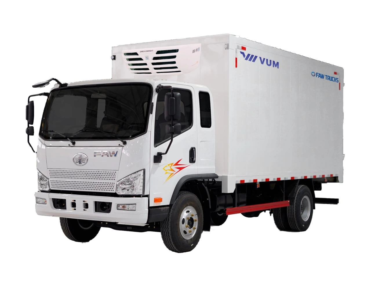 Автофургон FAW Tiger V цельнометаллический
